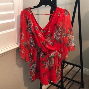 Floral Romper